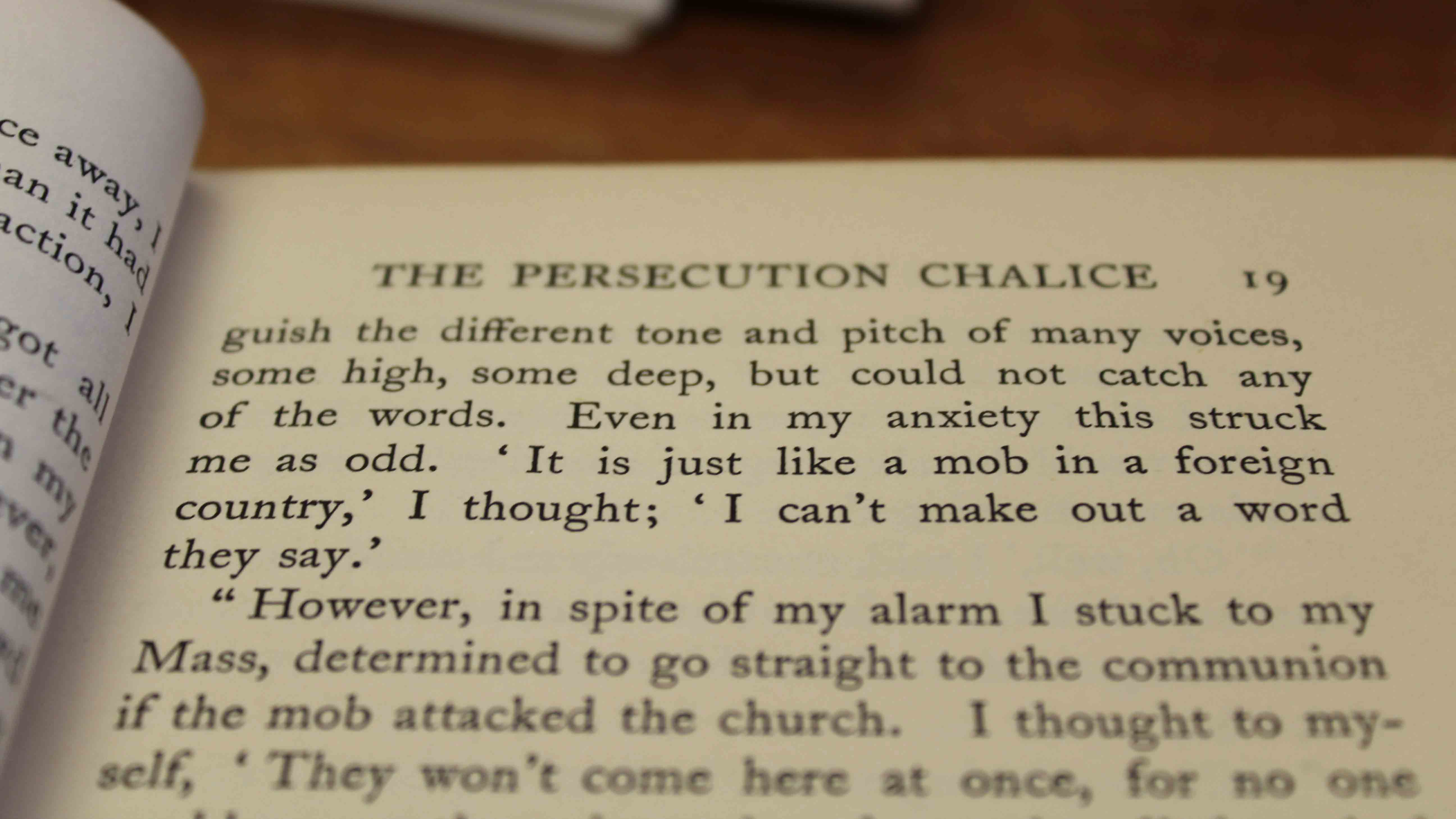 'The Persecution Chalice'